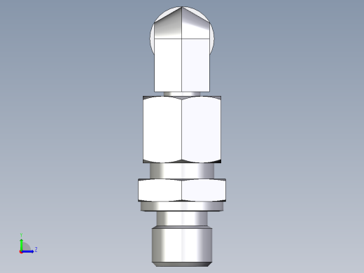 卡套式工业通用硬管接头EO_Assembled_adjustable_standpipe_elbow_EVW08LROMD71左视缩略图