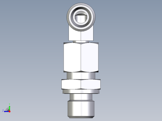 卡套式工业通用硬管接头EO_Assembled_adjustable_standpipe_elbow_EVW08LROMD71右视缩略图