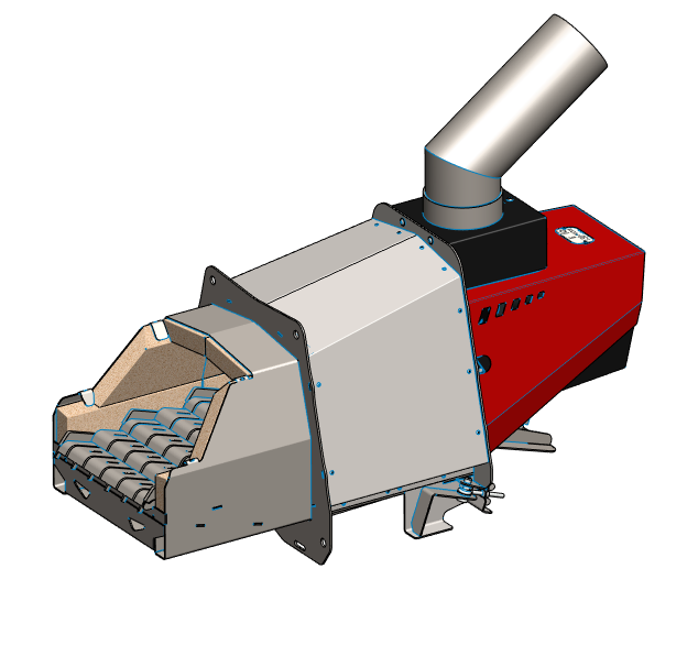 颗粒燃烧器150 - 200千瓦