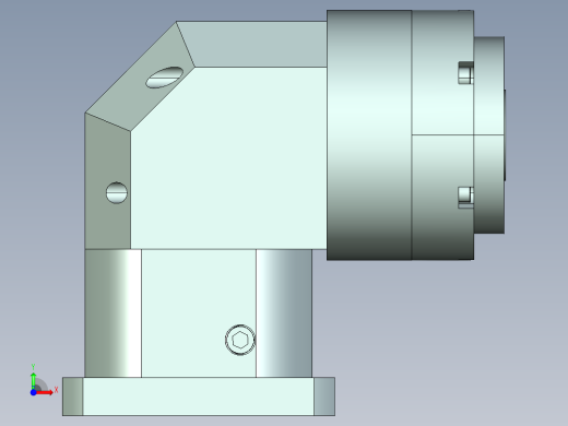 直齿孔ZPLE160-L1-LC 42-114.3-200-M12.stp前视缩略图