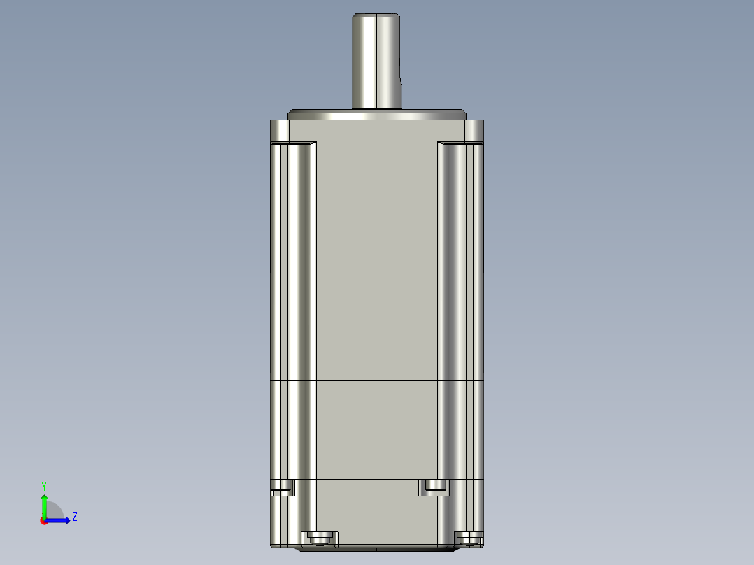 电机MS6H-60TH30BZ3-20P4.STEP左视图