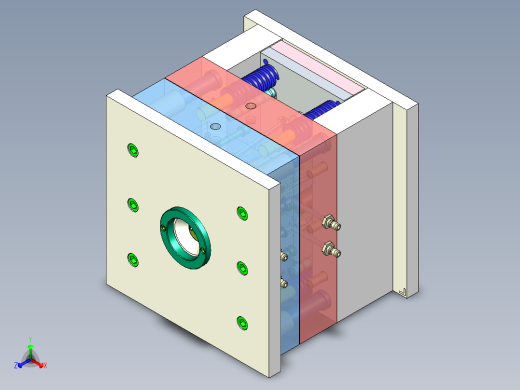 遥控器前盖注塑模具设计含UG三维==1036564==250