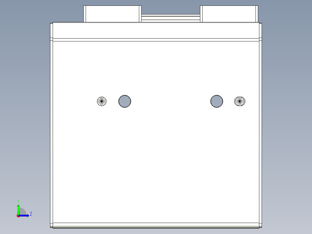 威洛博模组LEHF32-S32左视图