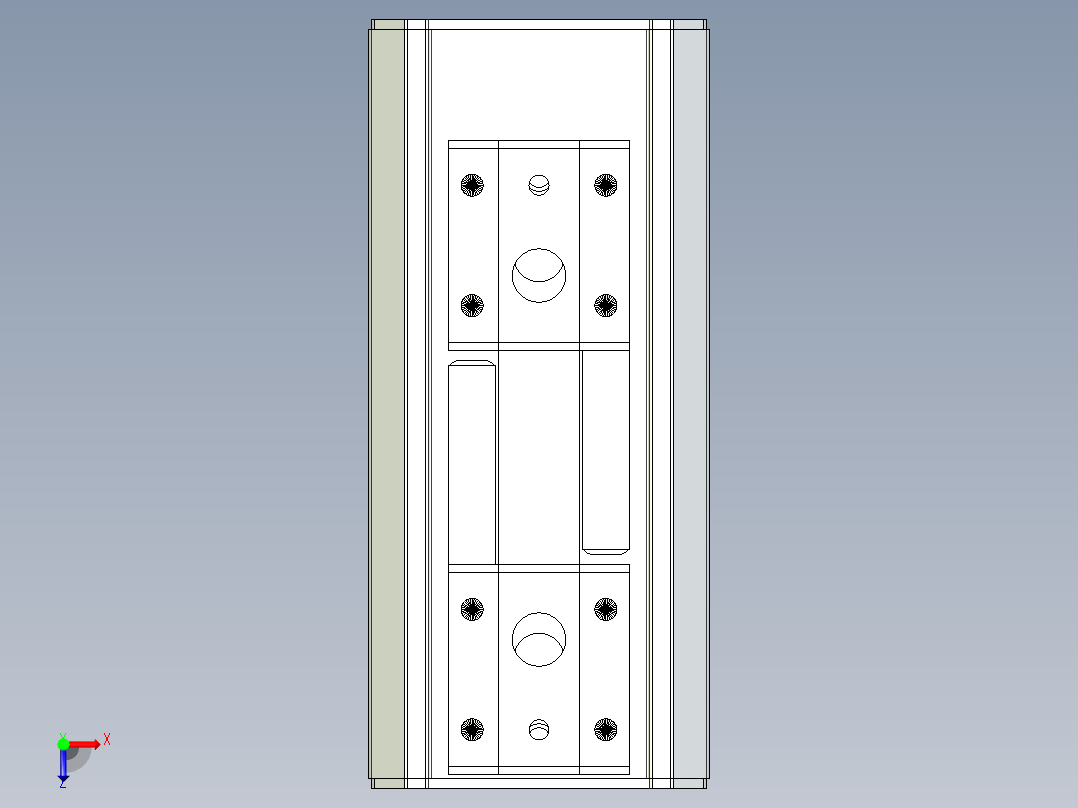 威洛博模组LEHF32-S32俯视图