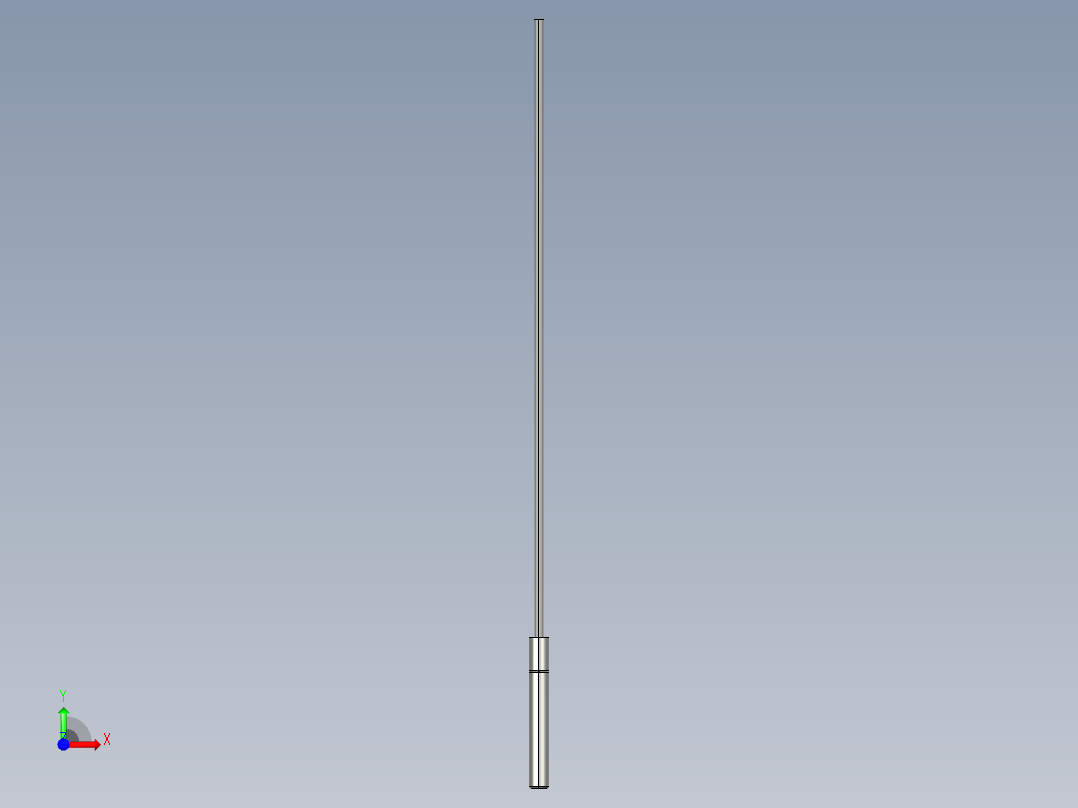 基恩士FU-35FAcore_kc图纸模型前视图