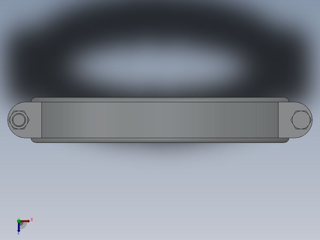 13MHP高压卡箍1513002-000064俯视图