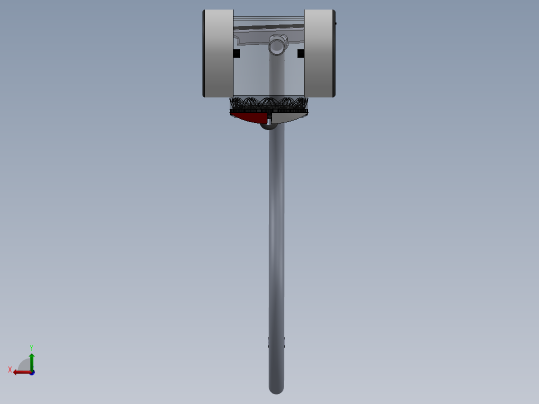 吸尘器(13)后视图