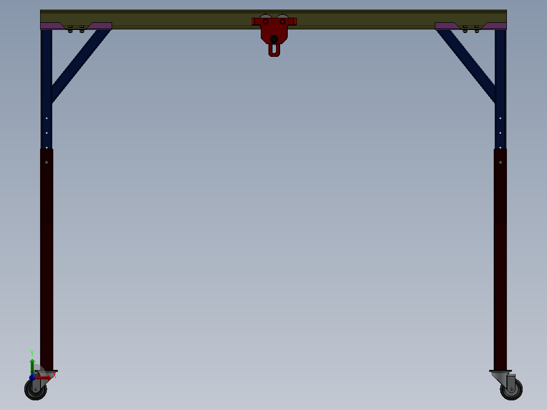 龙门架(24)前视图