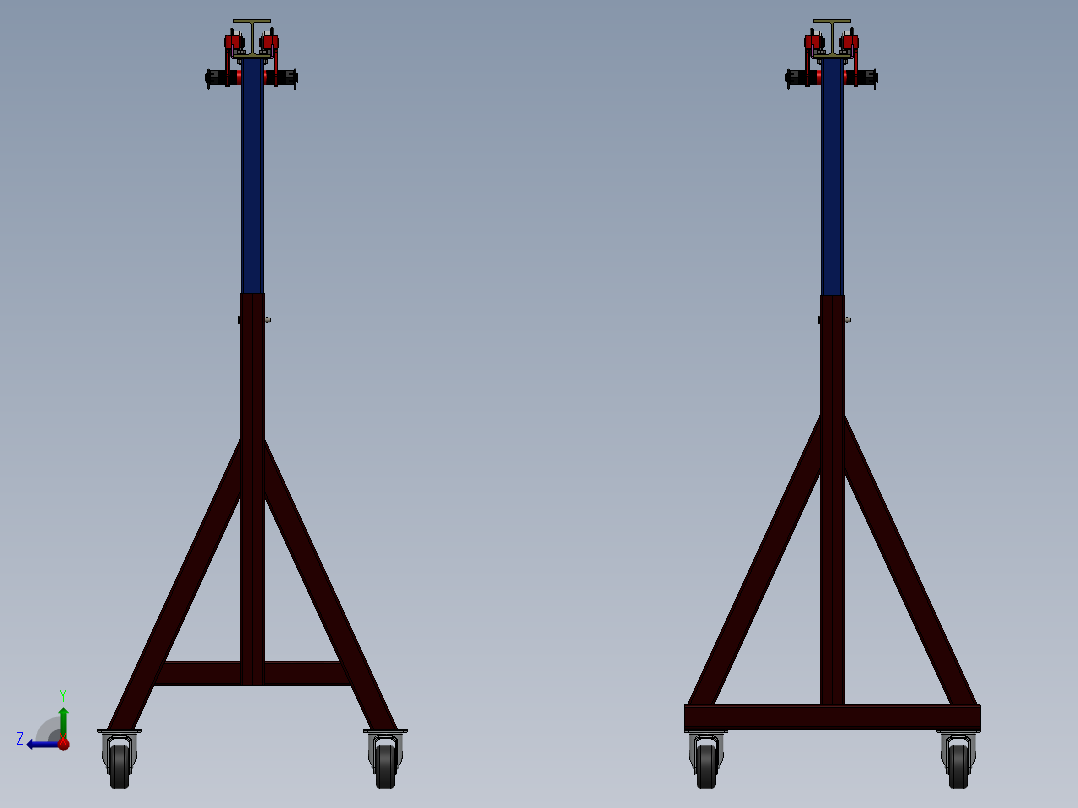 龙门架(24)右视图