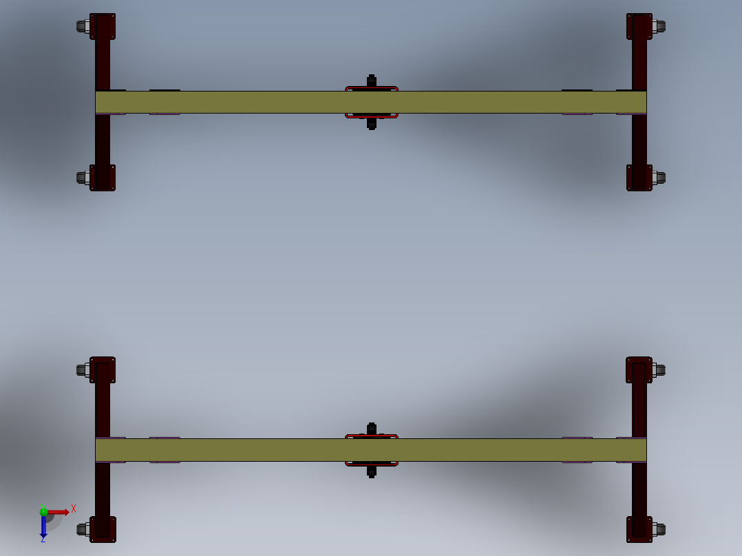 龙门架(24)俯视图