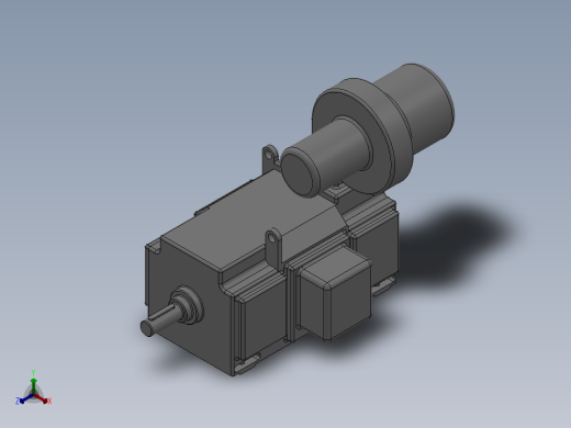 Z4直流电机_Z4-112-4-1_5.5KW_160-1