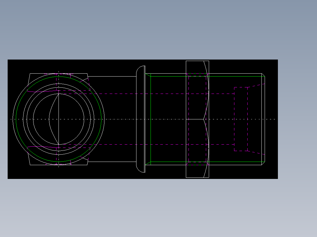 PARKER管接头EO Bulkhead elbow WSV25SOMD71(16)_bottom
