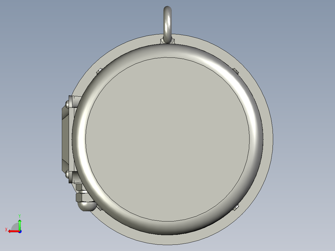 RX57底脚轴伸式安装斜齿轮减速机RX57-Y025-4P-71-M1-0_电机后视图