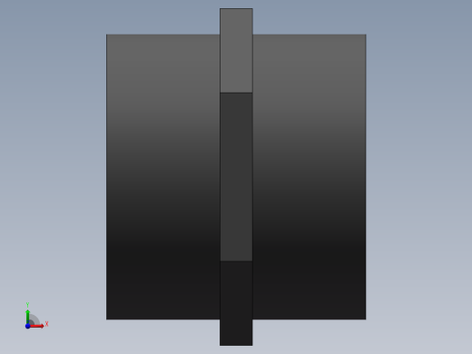female adapter DN65 PN10 U-PVC前视缩略图