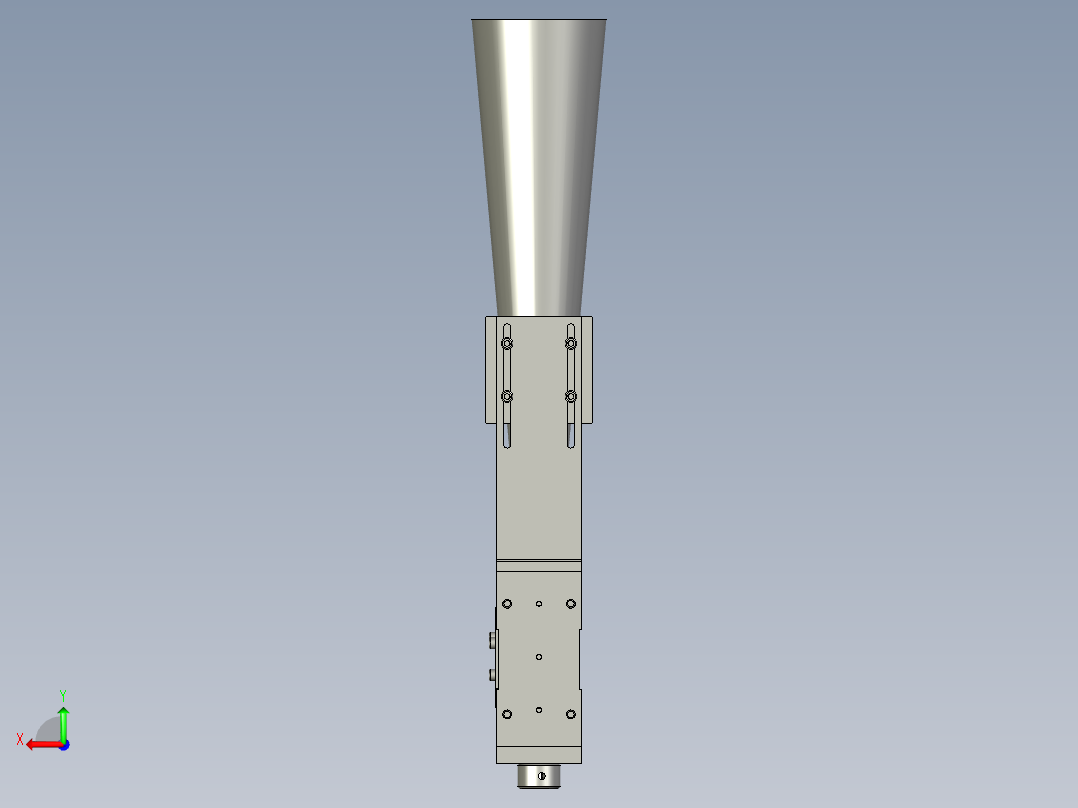 相机总装配后视图