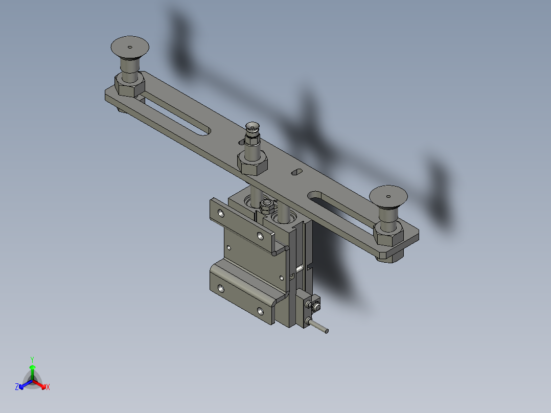 TRD899MINI-2231-00下开袋机构正等轴测图