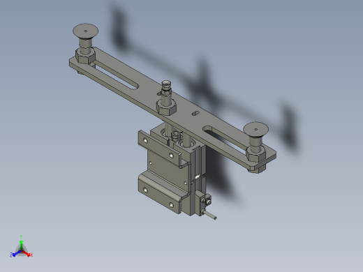 TRD899MINI-2231-00下开袋机构正等轴测缩略图