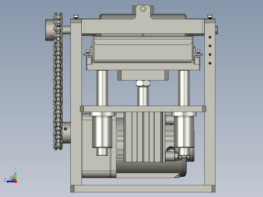 RS-滚胶机底部滚胶机构-链轮右视缩略图