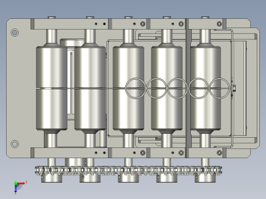 RS-滚胶机底部滚胶机构-链轮俯视缩略图