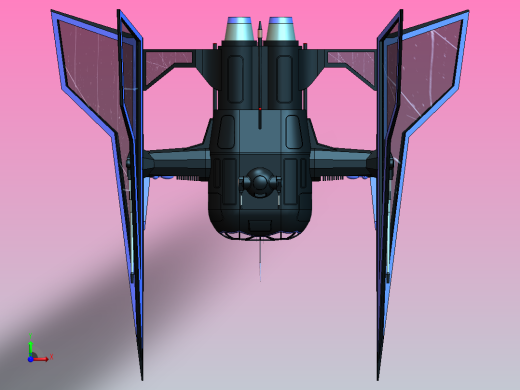 Tie战斗机“蝎子”前视缩略图