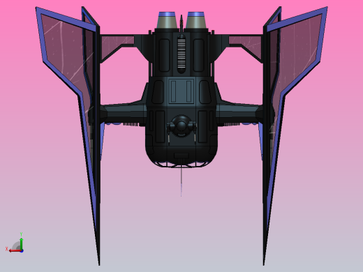 Tie战斗机“蝎子”后视缩略图