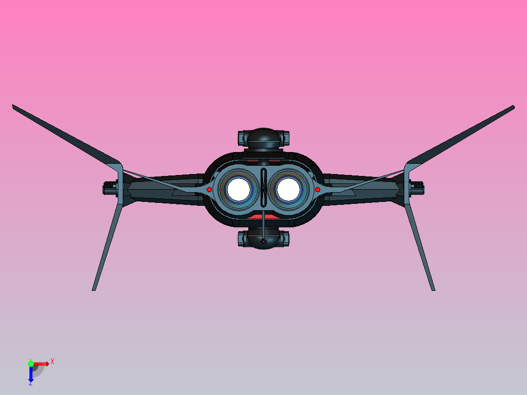 Tie战斗机“蝎子”俯视图