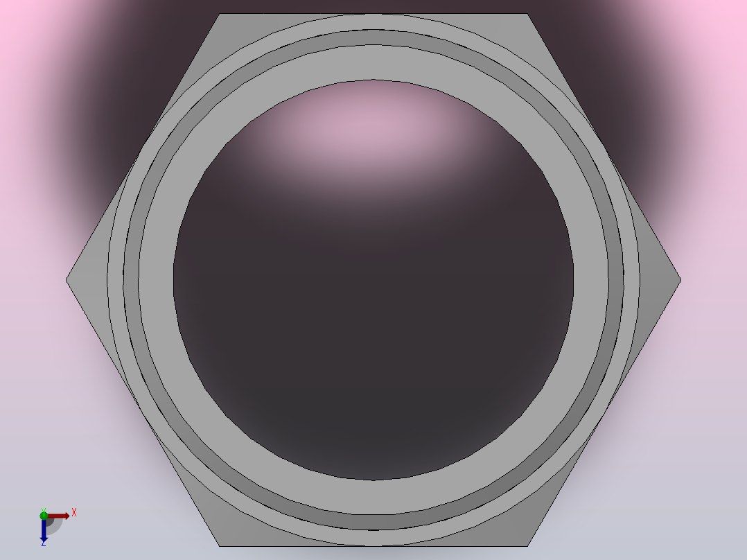 IBB 双外螺纹直通过渡接头_IBB-G02俯视图