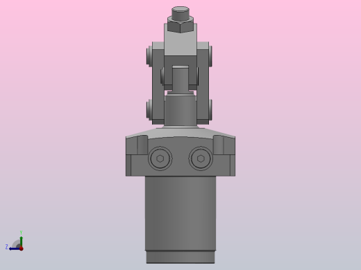 HCLV-F单动连杆式夹紧器[HCLV25-F]右视缩略图