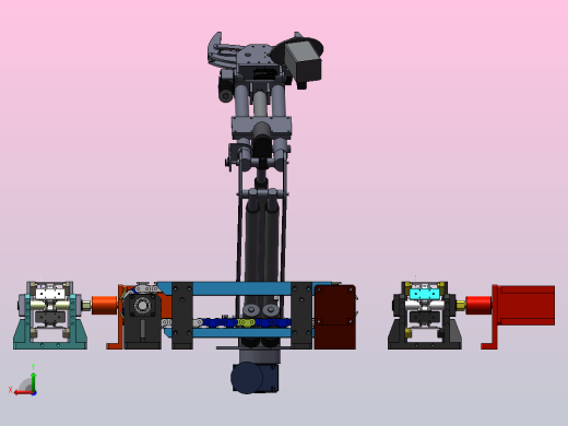 机械手和流水线机构后视缩略图