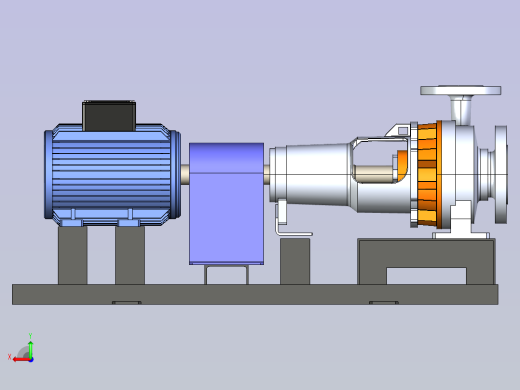 离心泵总成后视缩略图