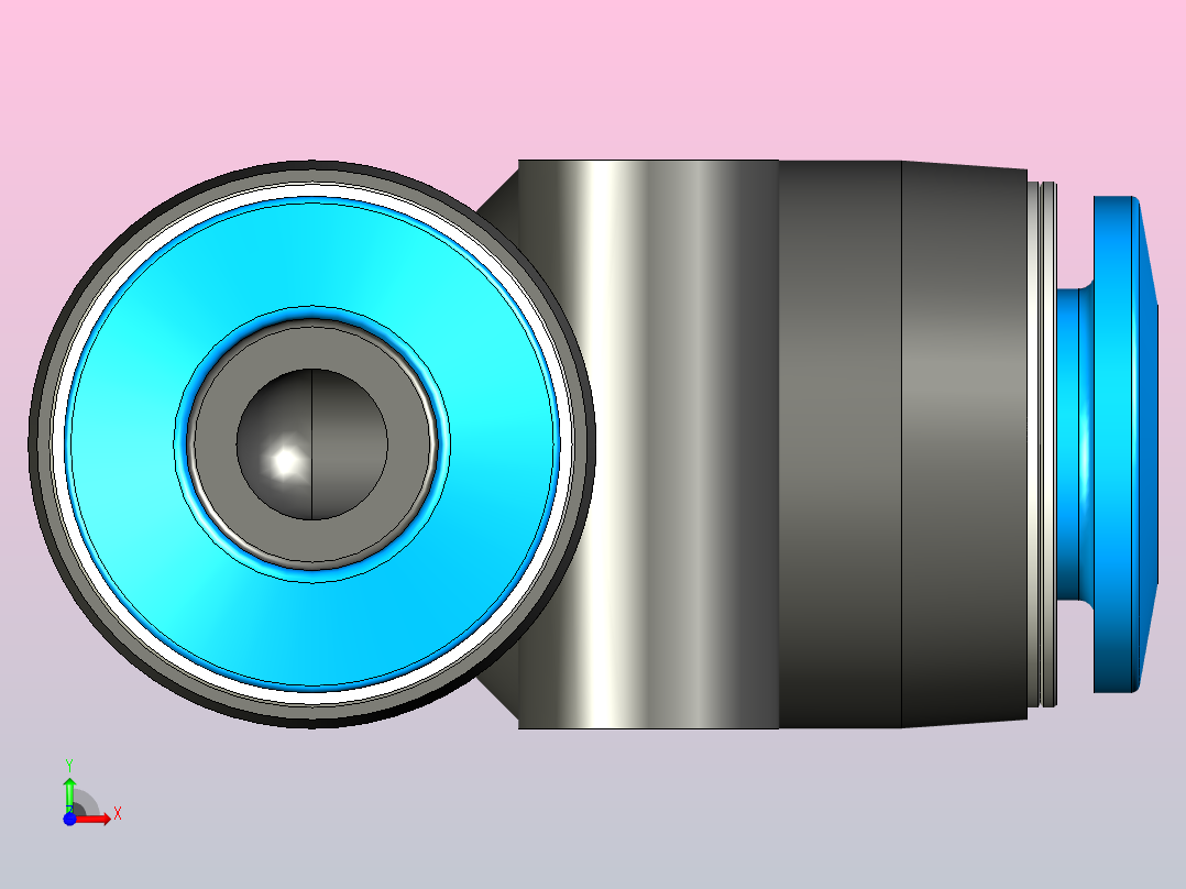 快插接头QSL-6前视图