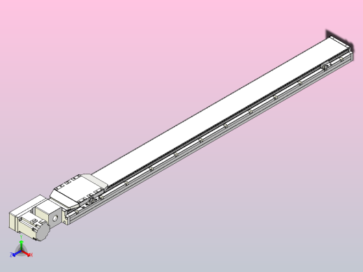 机器人皮带驱动直线轴TPA-GCB-150-P80-L1400-QL-M75-N3