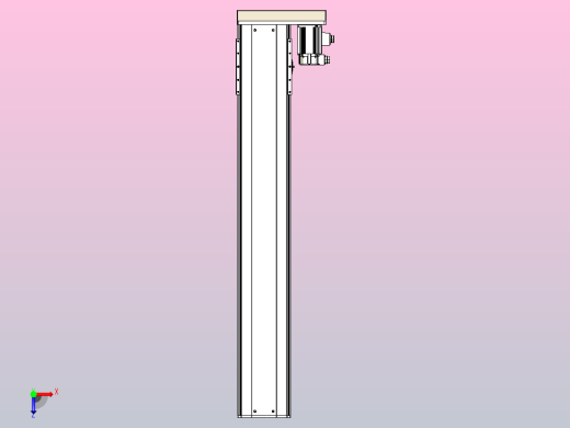 日规模组半封闭丝杆TPA-HNR-220D-3210C-L1250-ML-Y-P1K-N3俯视缩略图