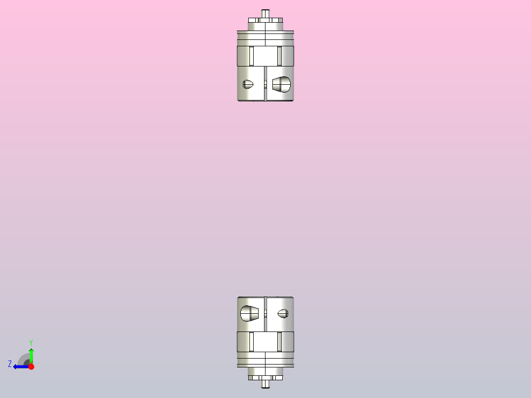 同步组件KLE6系列60x60_同步组件KLE6系列60x60右视图