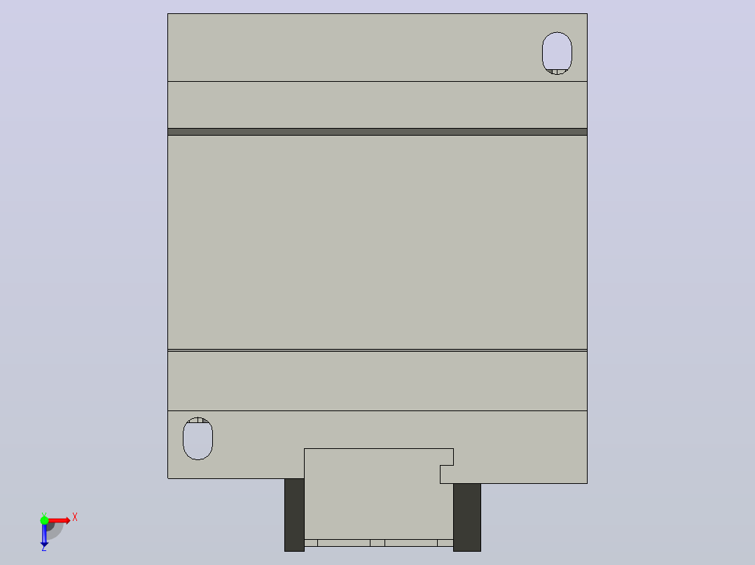 三菱接触器S-T25 AC200V 2A2B C俯视图