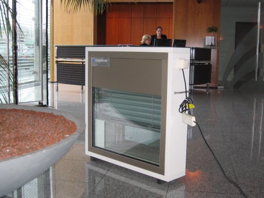 封闭空腔立面的1x1mtr模型缩略图