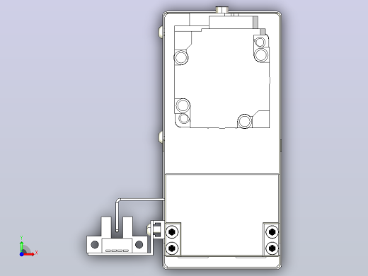钢基模组TPA-KSR-5002C-300A1-MU-H1S1前视缩略图