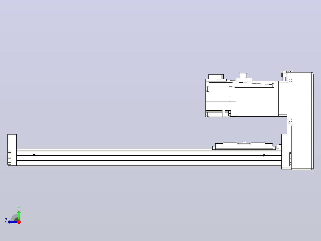钢基模组TPA-KSR-5002C-300A1-MU-H1S1右视图