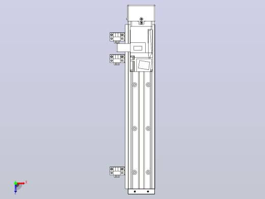 钢基模组TPA-KSR-5002C-300A1-MU-H1S1俯视缩略图