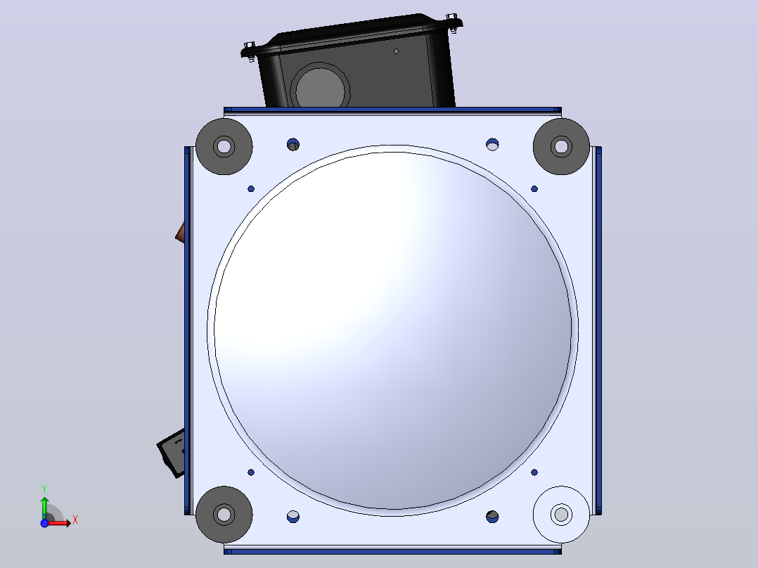 Danfoss VSH170AGANA滚动压缩机前视图