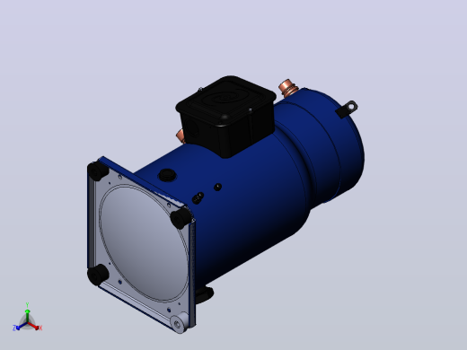 Danfoss VSH170AGANA滚动压缩机正等轴测缩略图