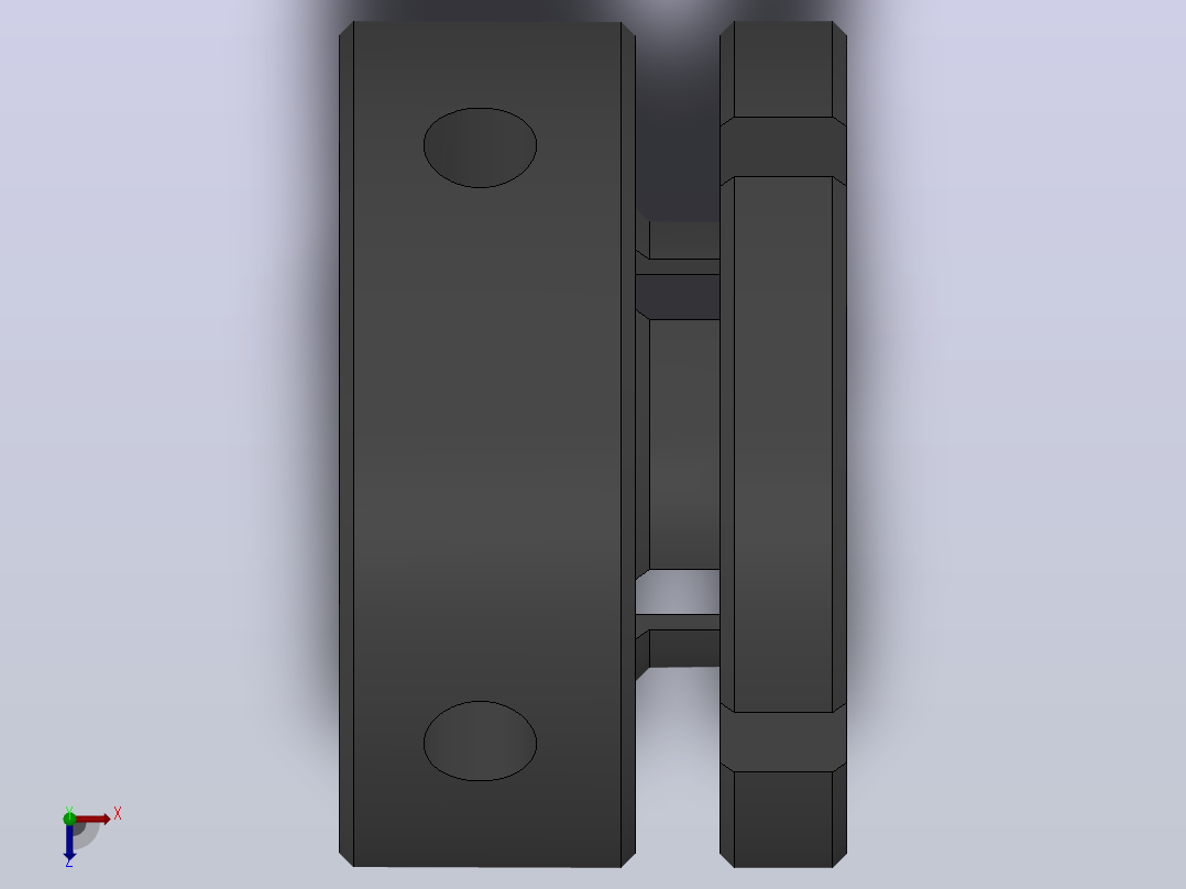 NKA开槽锁紧螺母[NKA M16×1.5]俯视图