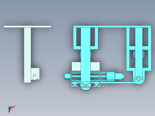 缠绕机 绕线机filament-winding-machine-1832-模型格式为 UG NX俯视缩略图