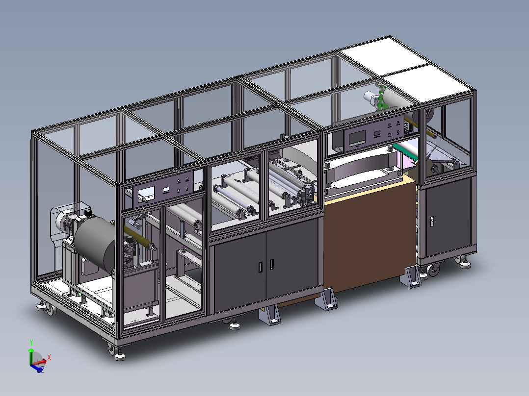 极片自动制片成型模切机sw16可编辑