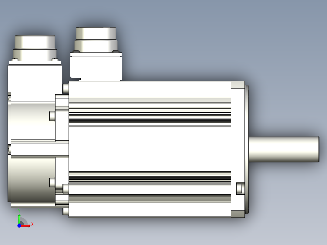 松下电机-MATSUSHITA_MSMF202L1C6前视图
