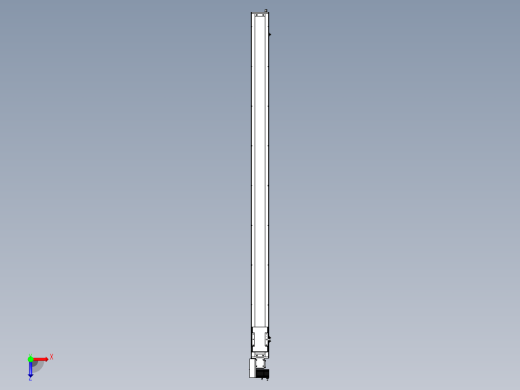 Toyo东佑达直线模组-ECB14-2300-L俯视缩略图