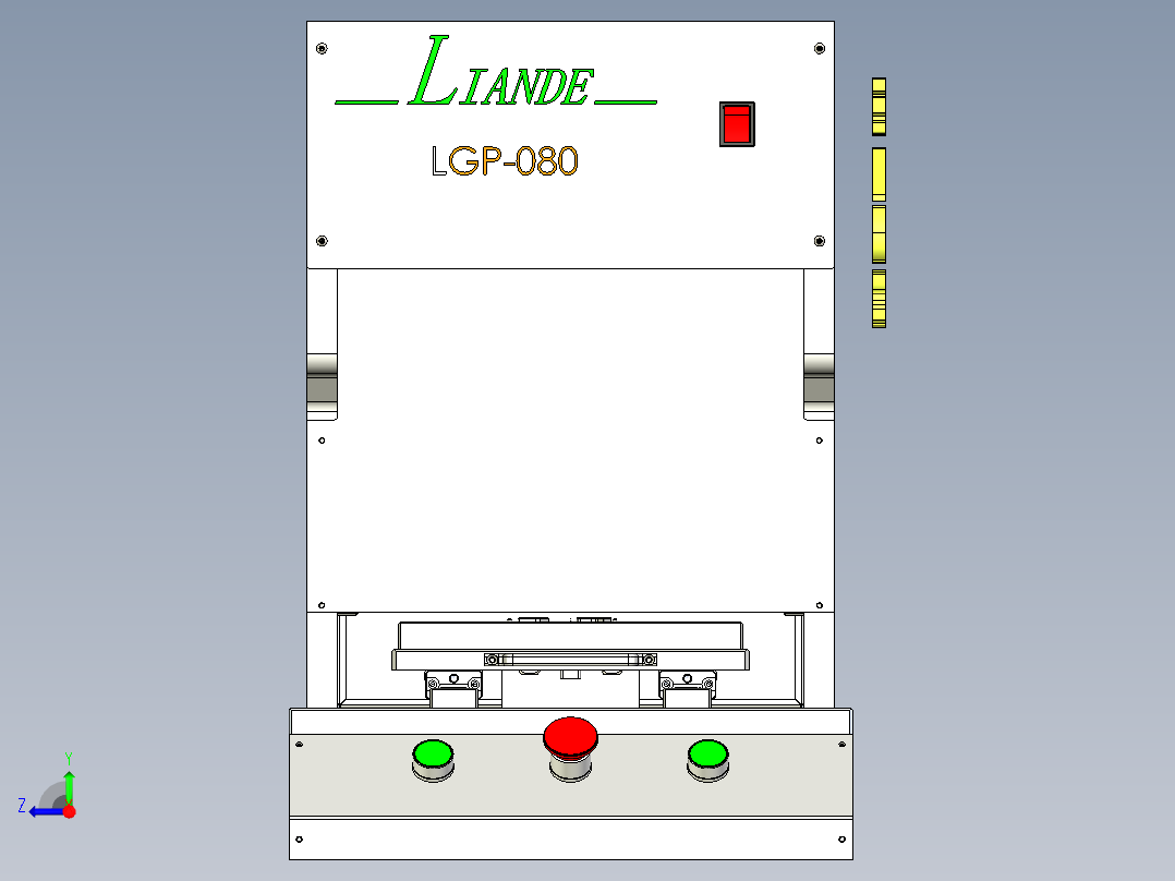 A18_自动化气动铆钉机SW2010右视图