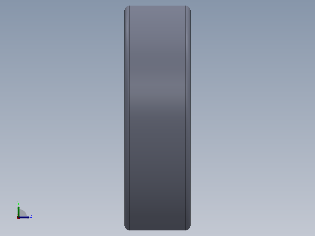 滚珠轴承-Rodamiento FAG 609 9x24x7.SLDPRT左视图