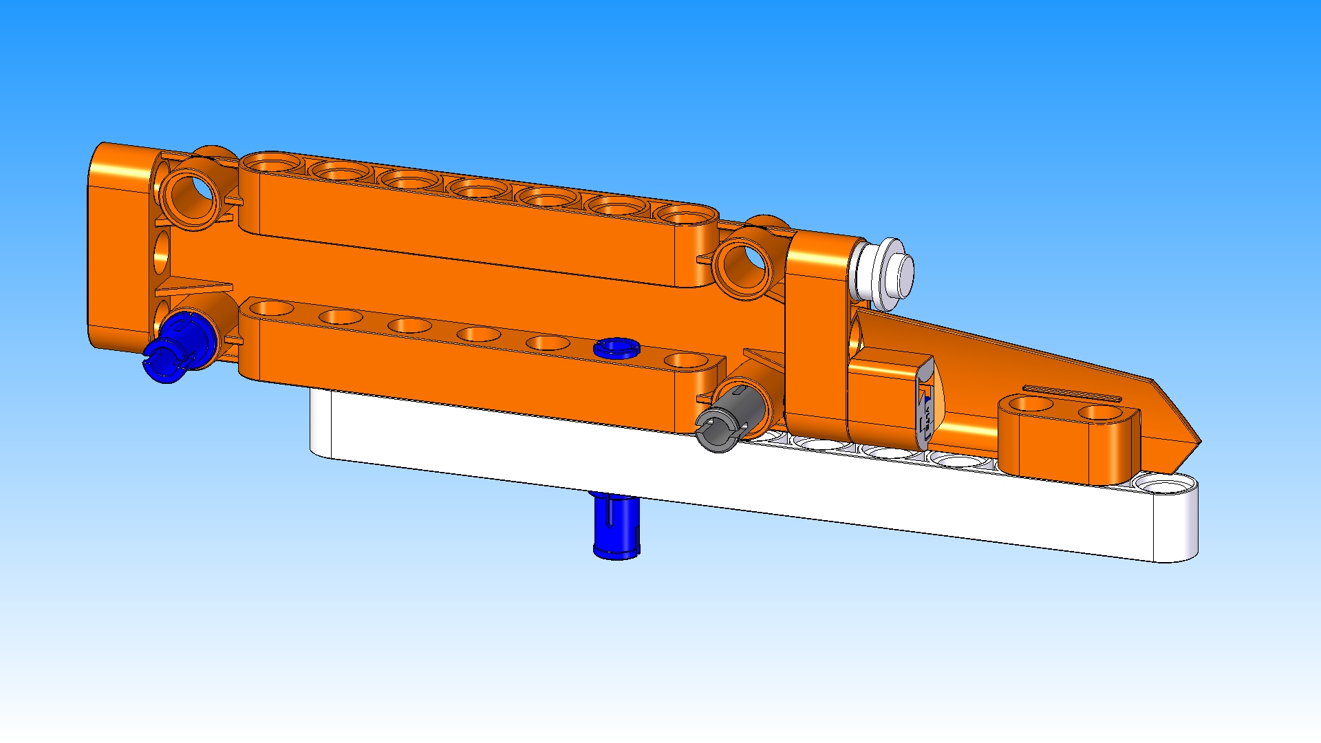 vltm-42038-1极地探险履带车拼装