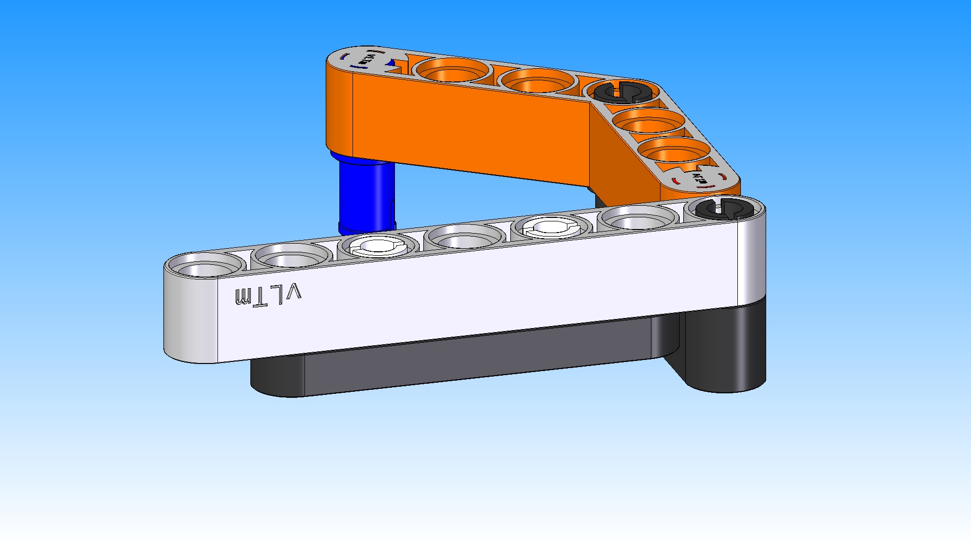 vltm-42038-1极地探险履带车拼装